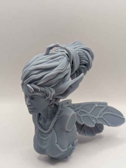 Fantasy Character Bust - Desk Statue, Model, Ornament