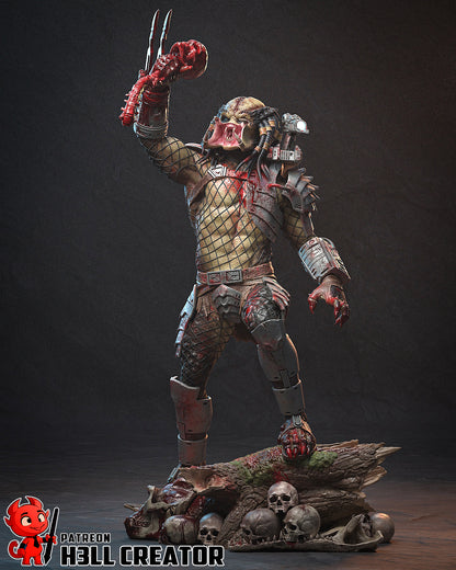 Predator | 3D Printed Resin Model | Unpainted or Hand-Painted