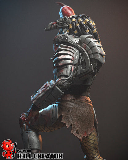 Predator | 3D Printed Resin Model | Unpainted or Hand-Painted