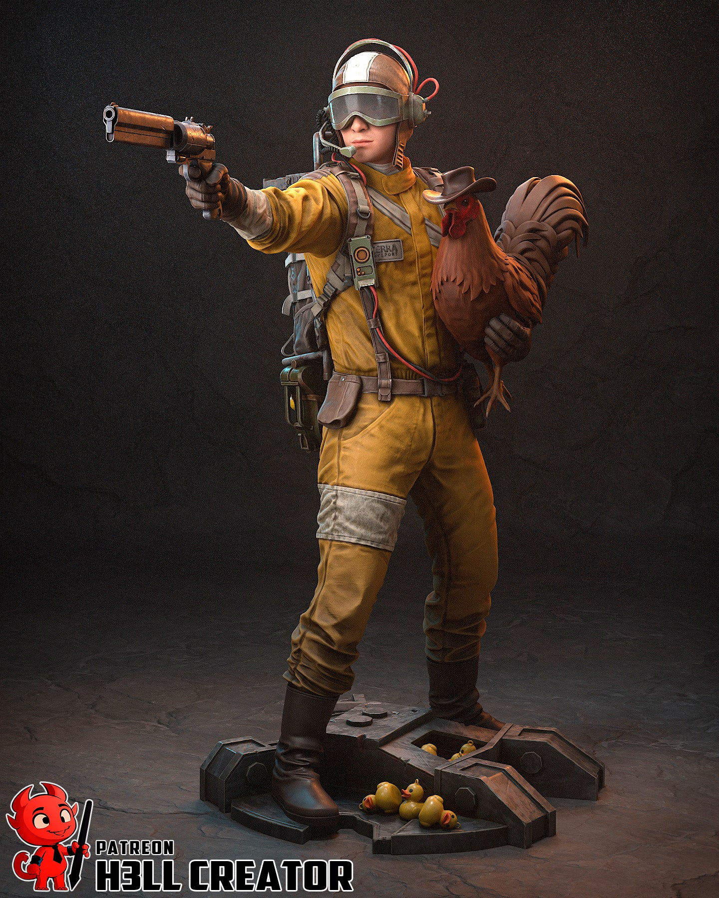 ARC Raider | 3D Printed Resin Model | Unpainted or Hand-Painted