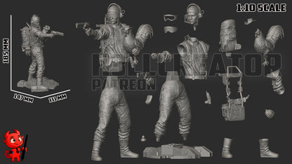 ARC Raider | 3D Printed Resin Model | Unpainted or Hand-Painted