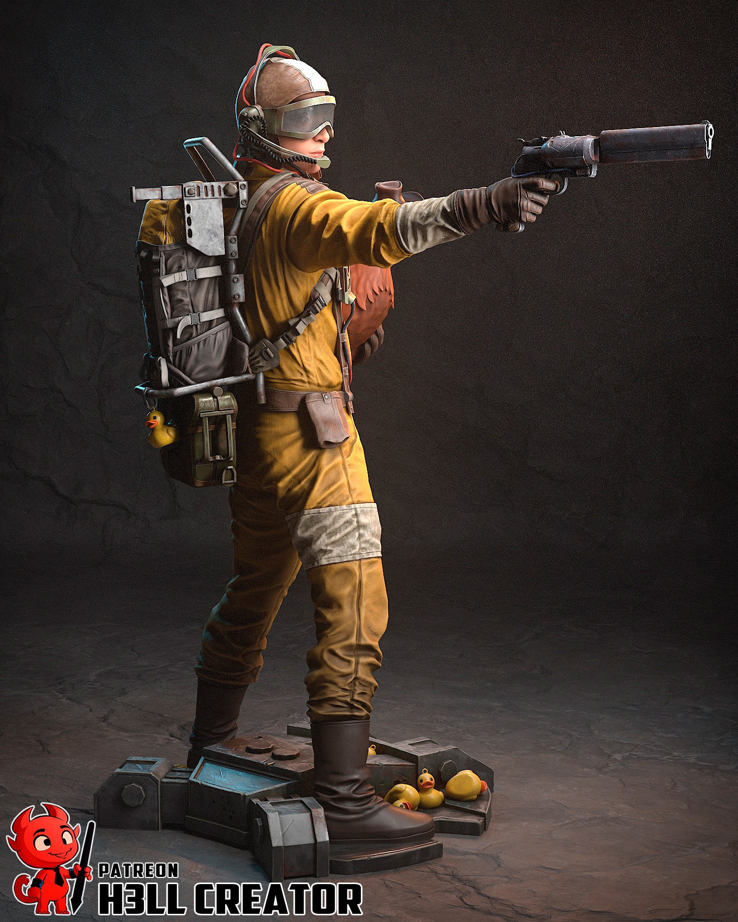 ARC Raider | 3D Printed Resin Model | Unpainted or Hand-Painted