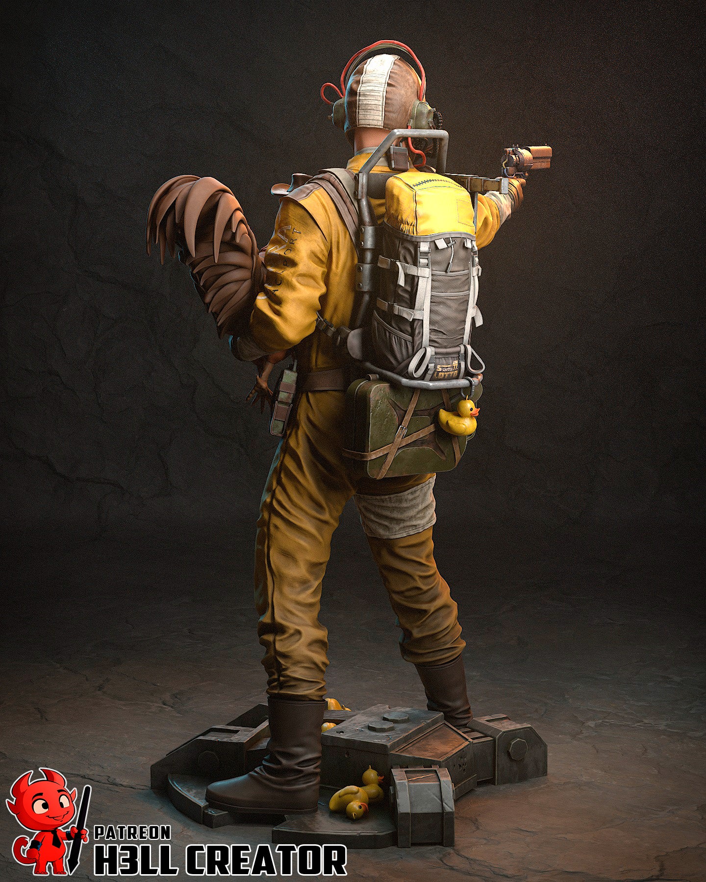 ARC Raider | 3D Printed Resin Model | Unpainted or Hand-Painted
