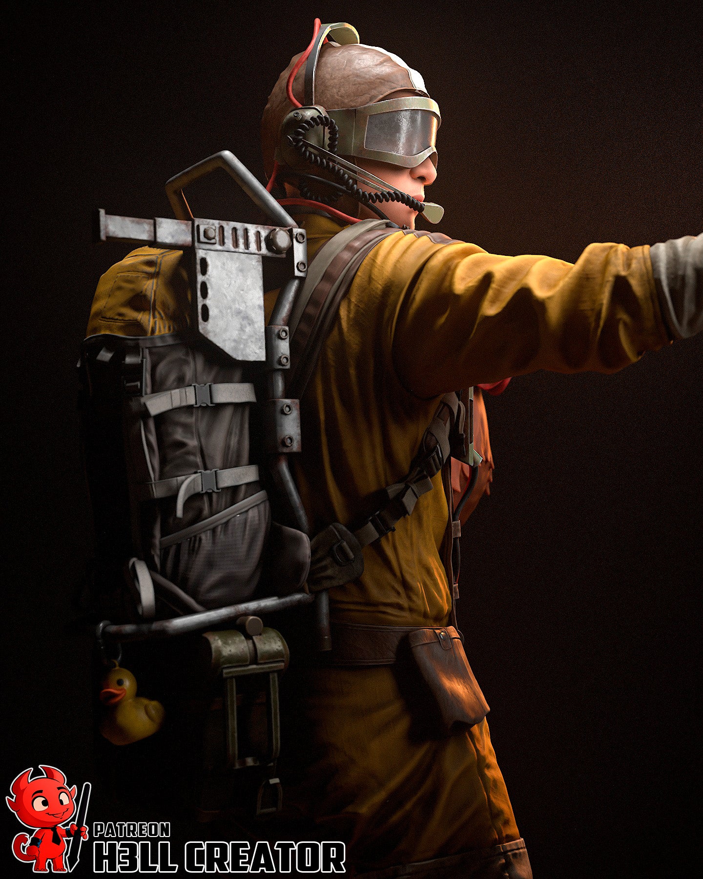ARC Raider | 3D Printed Resin Model | Unpainted or Hand-Painted