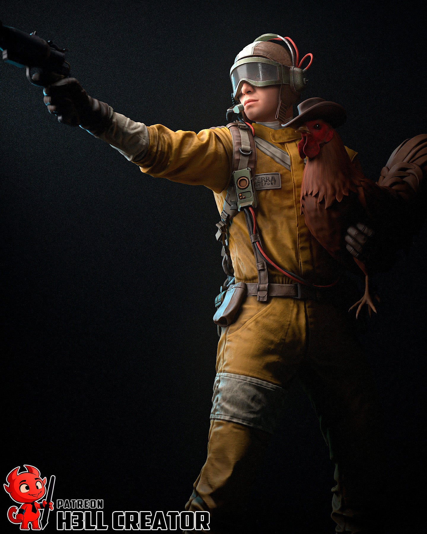 ARC Raider | 3D Printed Resin Model | Unpainted or Hand-Painted
