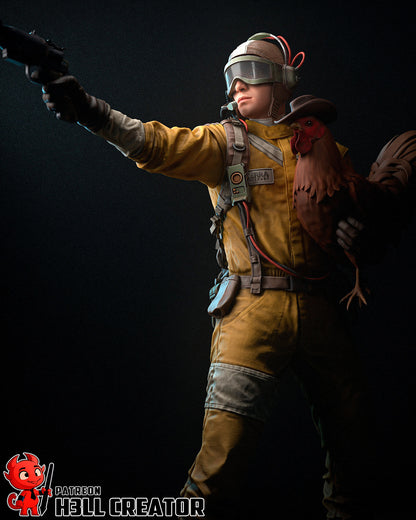 ARC Raider | 3D Printed Resin Model | Unpainted or Hand-Painted