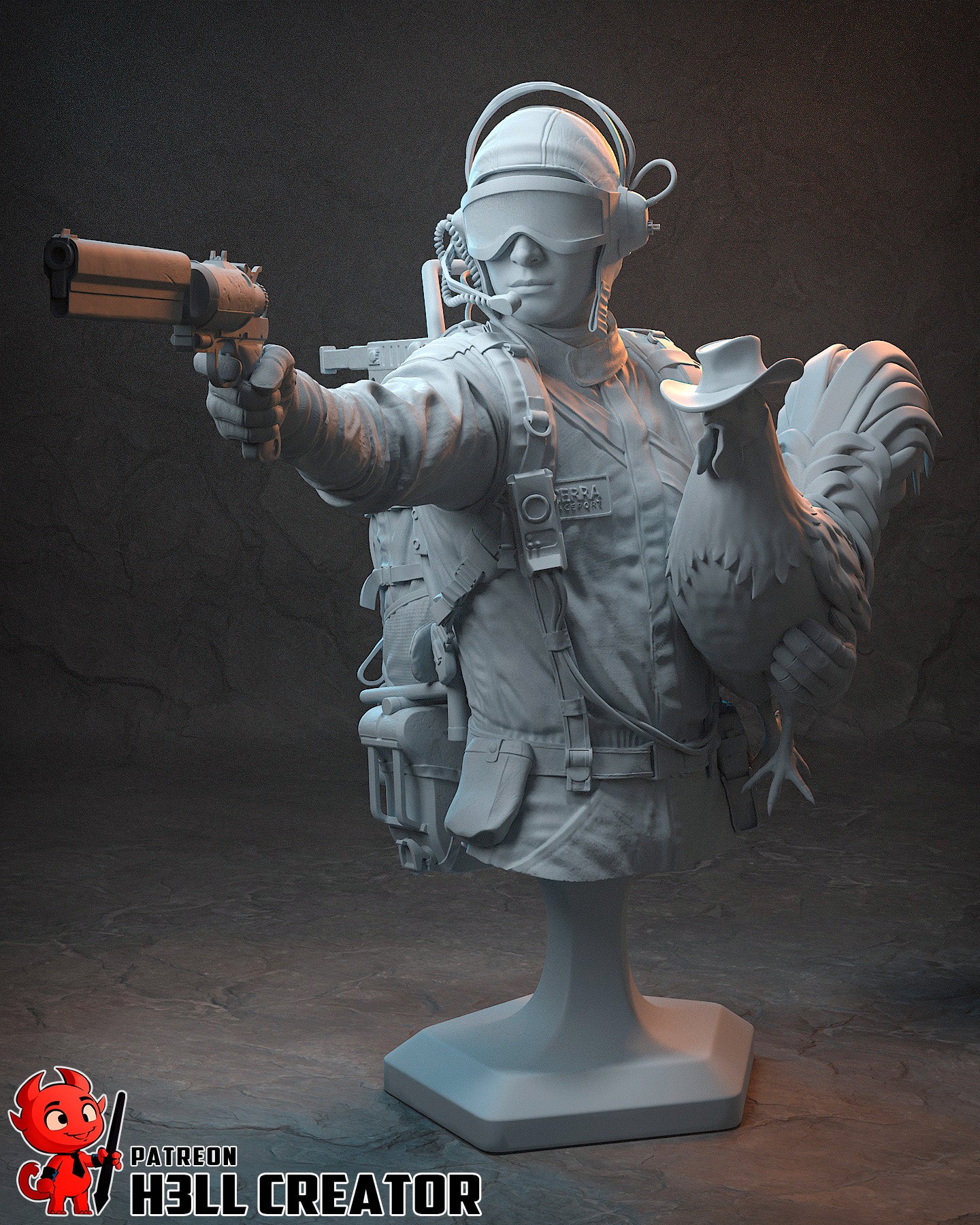 ARC Raider | 3D Printed Resin Model | Unpainted or Hand-Painted