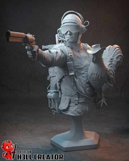 ARC Raider | 3D Printed Resin Model | Unpainted or Hand-Painted