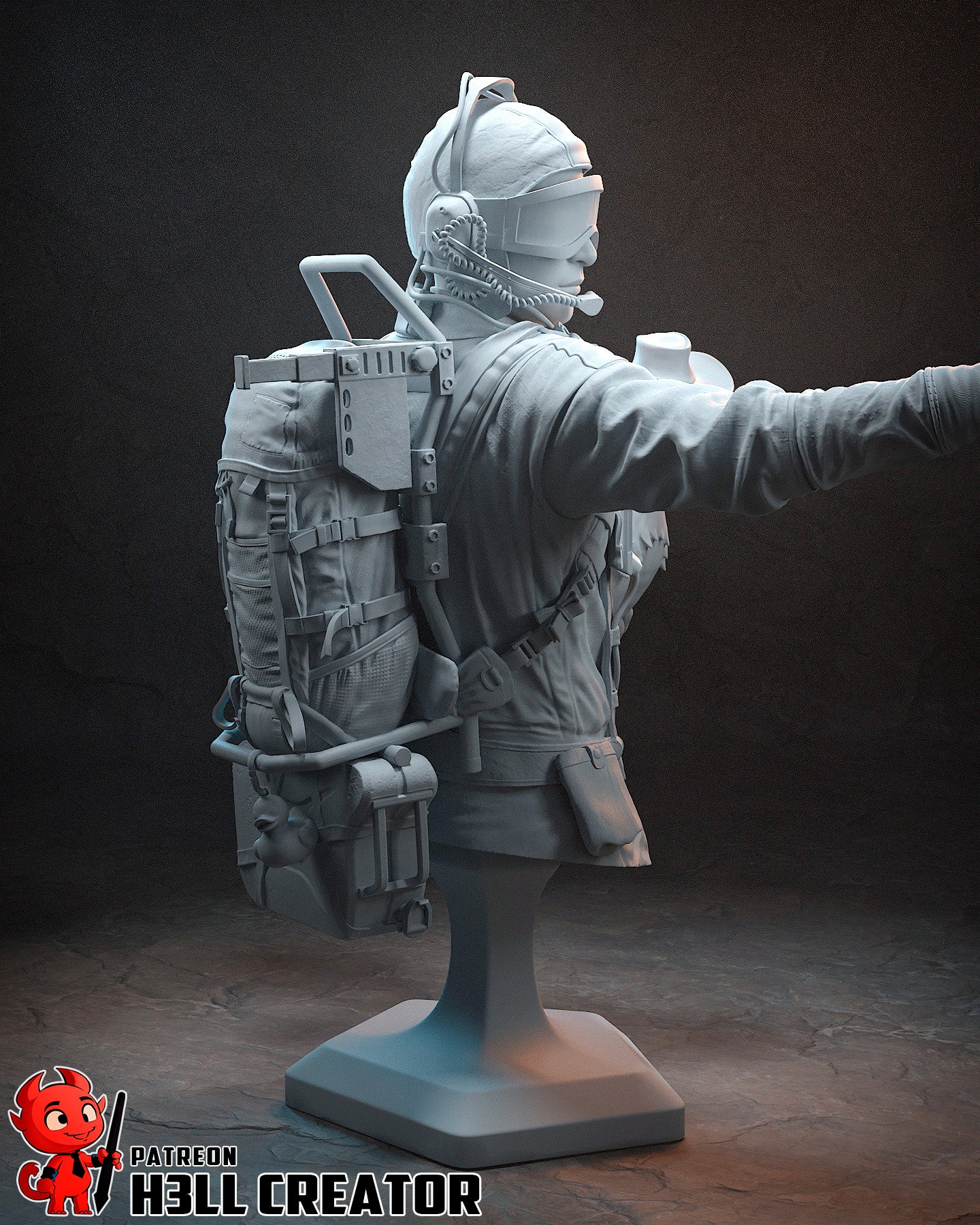 ARC Raider | 3D Printed Resin Model | Unpainted or Hand-Painted