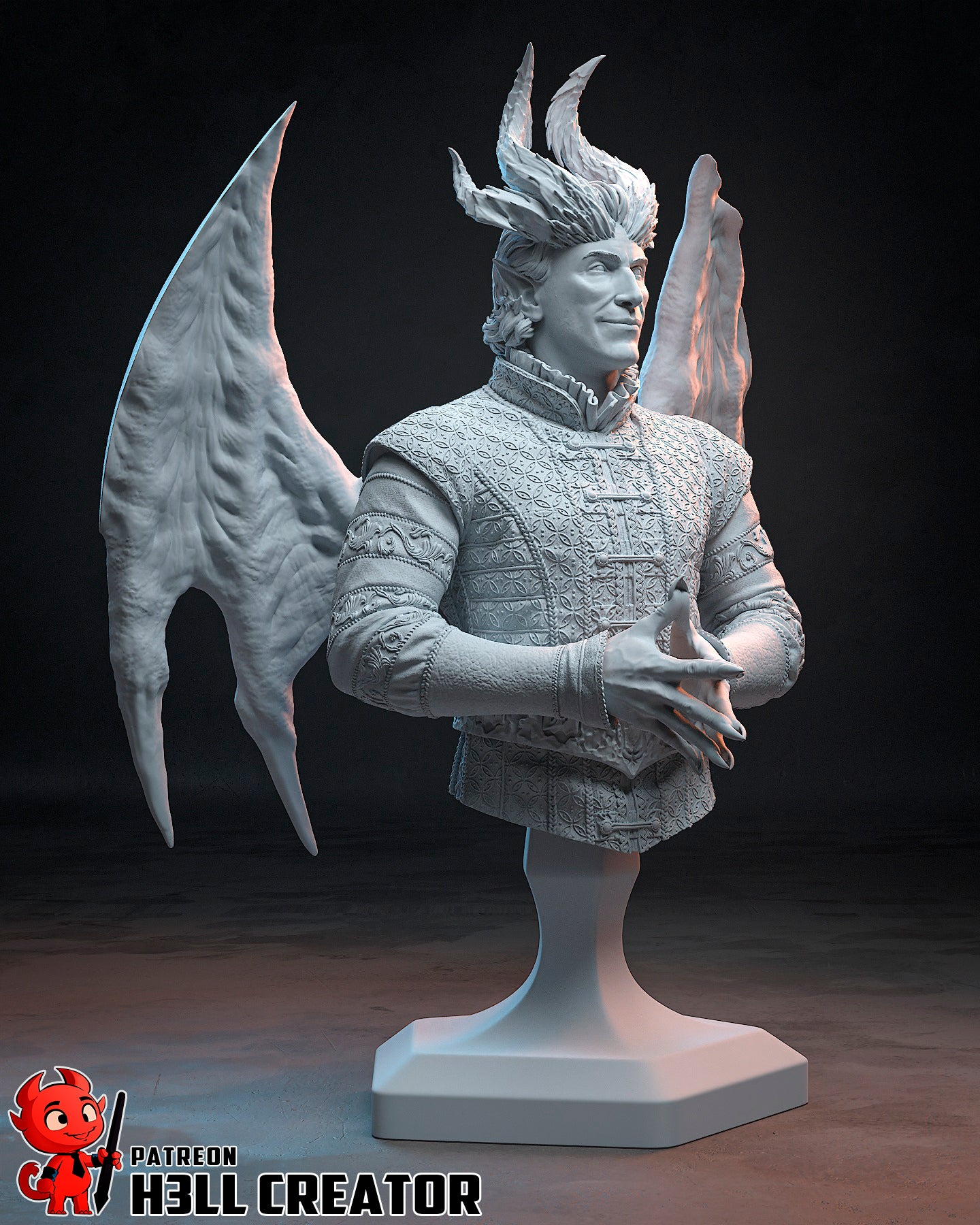 Raphael | 3D Printed Resin Model | Unpainted or Hand-Painted