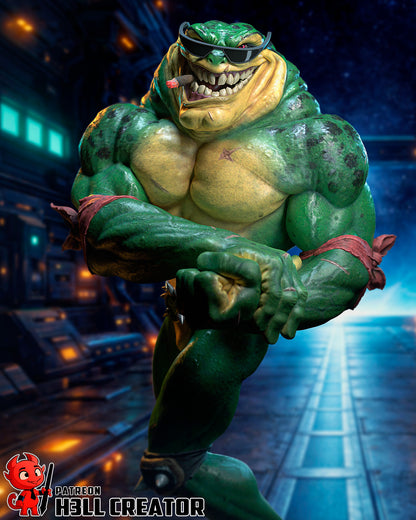 Rash | 3D Printed Resin Model | Unpainted or Hand-Painted