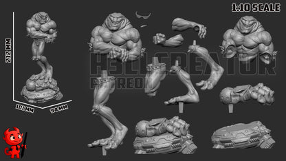 Rash | 3D Printed Resin Model | Unpainted or Hand-Painted