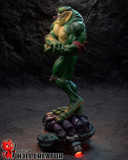 Rash | 3D Printed Resin Model | Unpainted or Hand-Painted