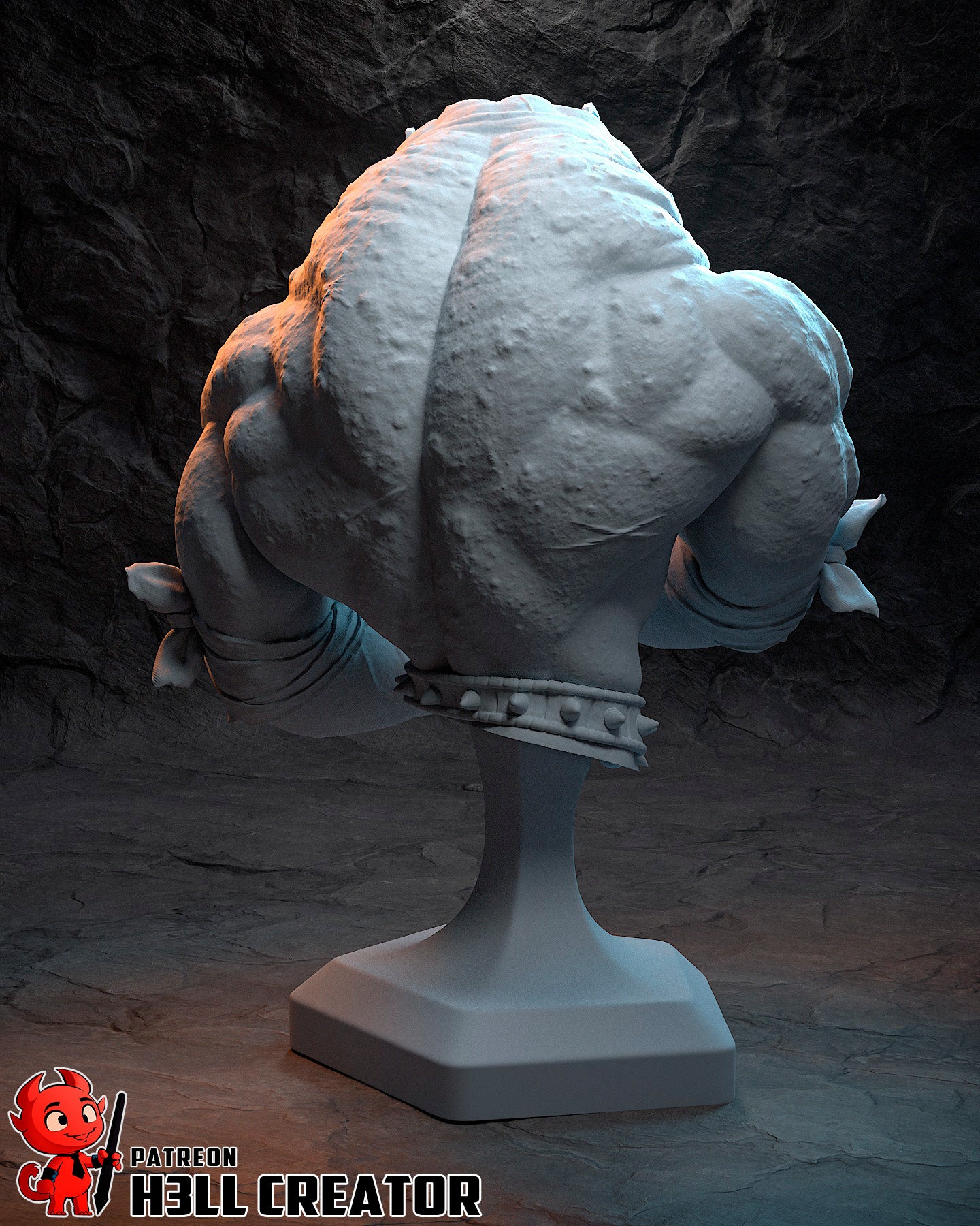 Rash | 3D Printed Resin Model | Unpainted or Hand-Painted