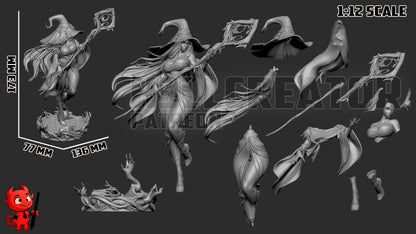 Recluse | 3D Printed Resin Model | Unpainted or Hand-Painted