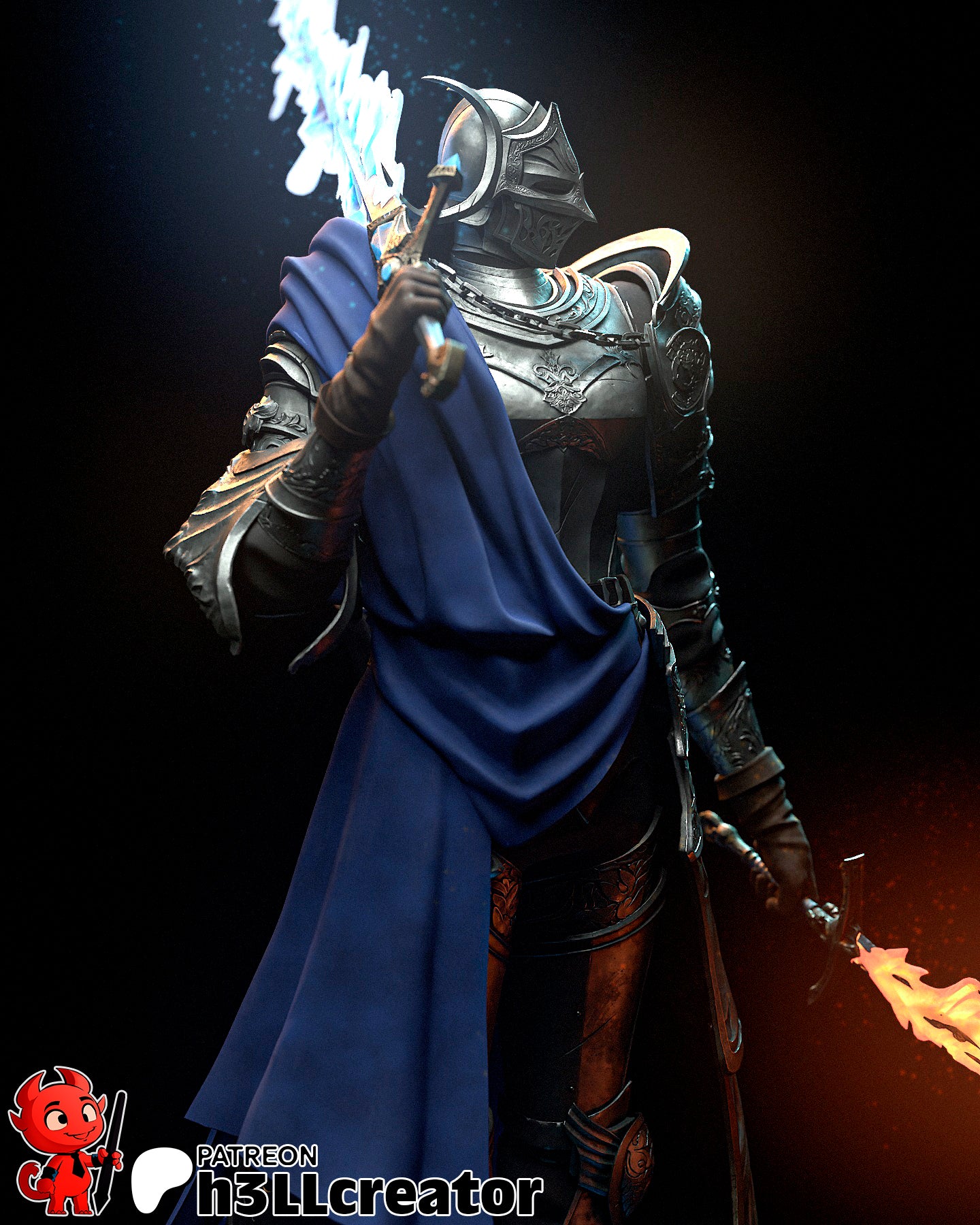 Rellana | 3D Printed Resin Model | Unpainted or Hand-Painted