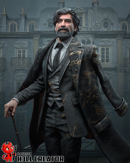 Renoir | 3D Printed Resin Model | Unpainted or Hand-Painted