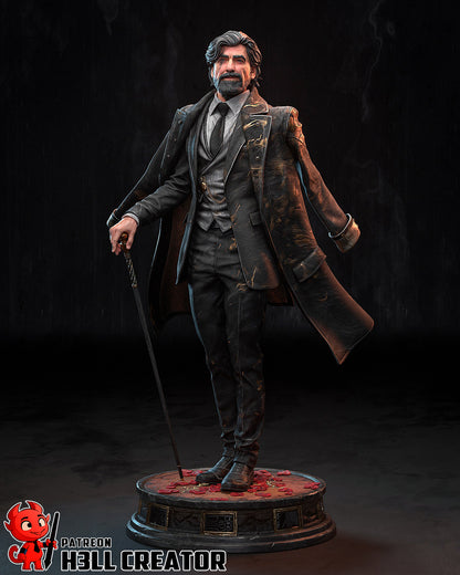 Renoir | 3D Printed Resin Model | Unpainted or Hand-Painted