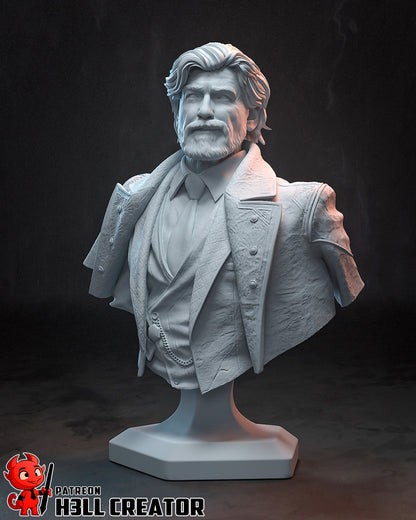 Renoir | 3D Printed Resin Model | Unpainted or Hand-Painted