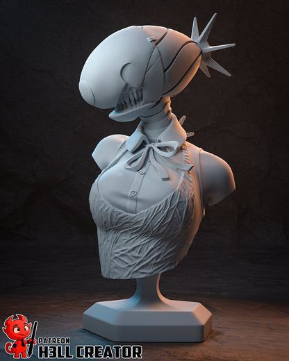 Reze | 3D Printed Resin Model | Unpainted or Hand-Painted