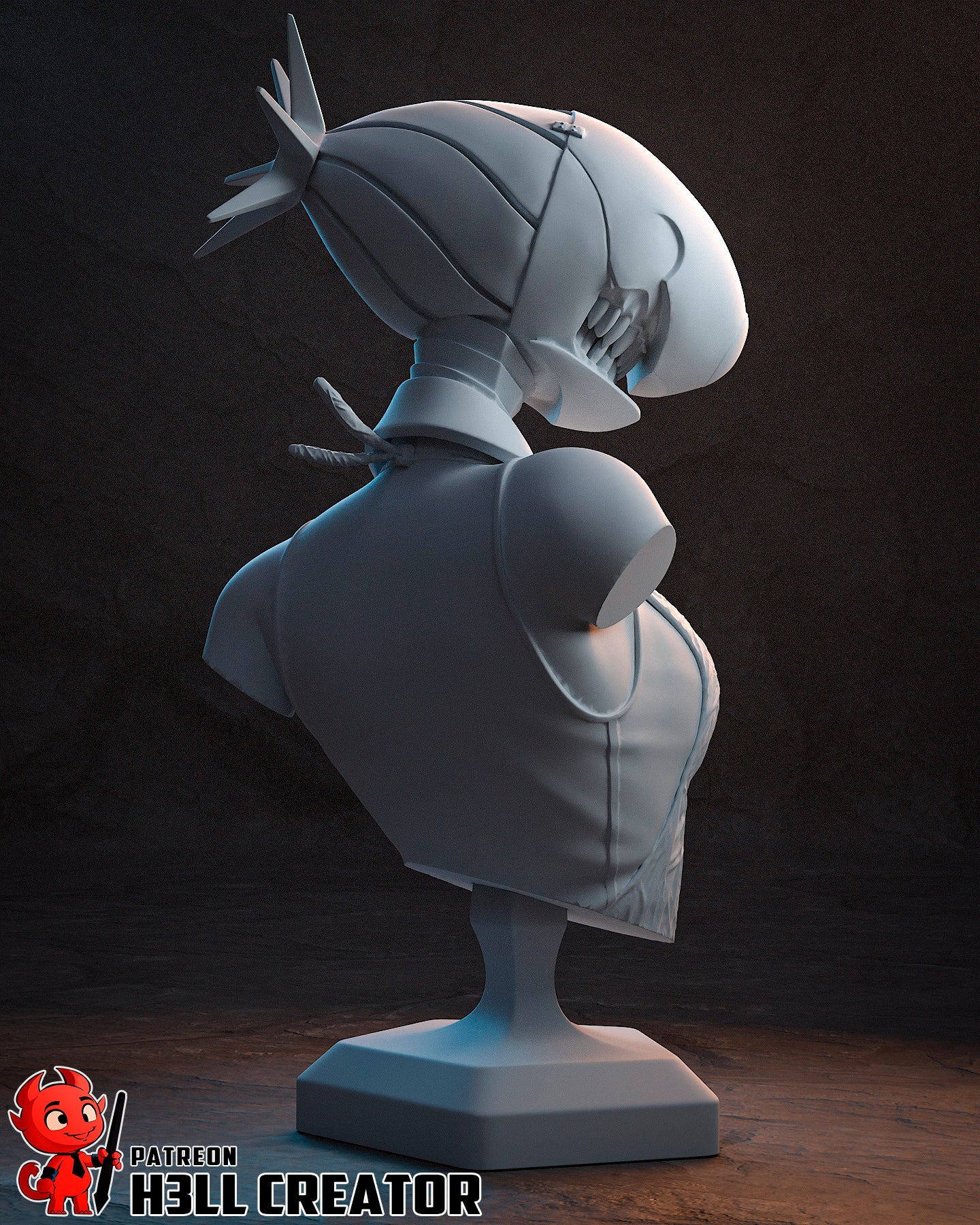 Reze | 3D Printed Resin Model | Unpainted or Hand-Painted