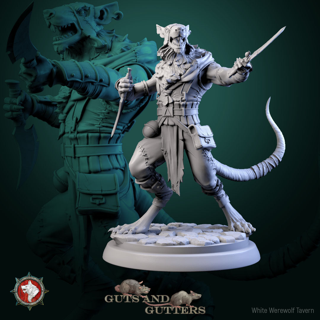 Dungeons and Dragons Models - Guts and gutters - Set by White Werewolf Tavern