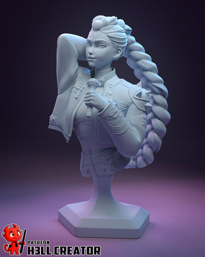 Rumi | 3D Printed Resin Model | Unpainted or Hand-Painted
