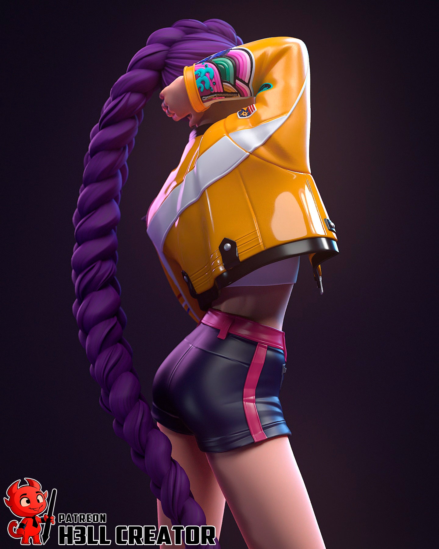 Rumi – K‑Pop Demon Hunters - Resin model