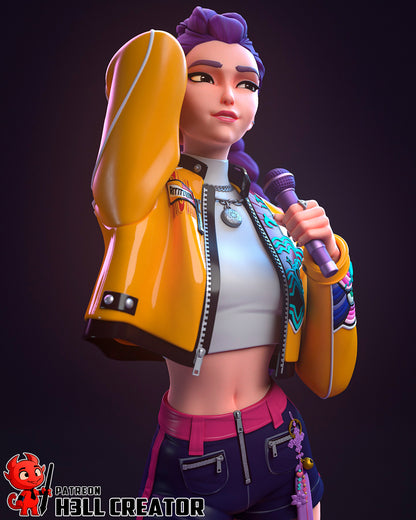 Rumi – K‑Pop Demon Hunters - Resin model