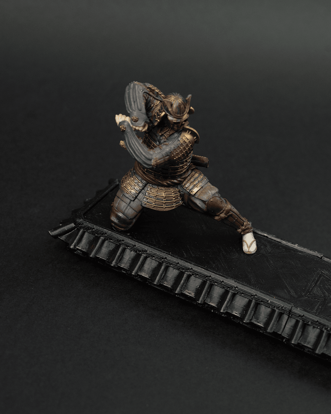 Samurai Incense Holder - 3d printed