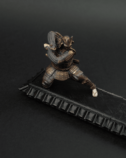 Samurai Incense Holder - 3d printed