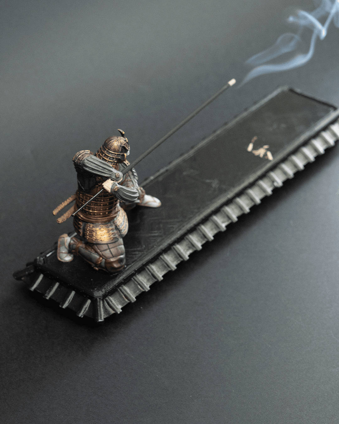 Samurai Incense Holder - 3d printed