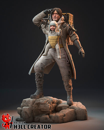 Sam Bridges | 3D Printed Resin Model | Unpainted or Hand-Painted