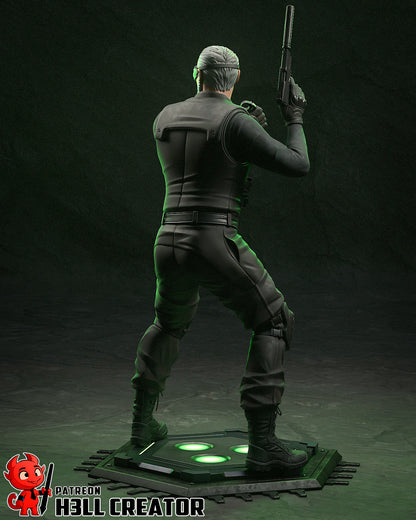 Sam Fisher | 3D Printed Resin Model | Unpainted or Hand-Painted