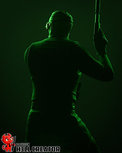 Sam Fisher | 3D Printed Resin Model | Unpainted or Hand-Painted