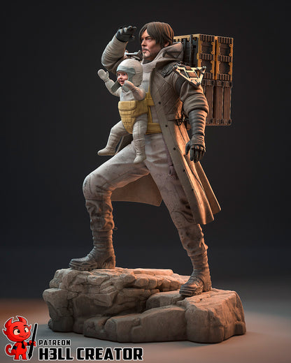 Sam Bridges | 3D Printed Resin Model | Unpainted or Hand-Painted