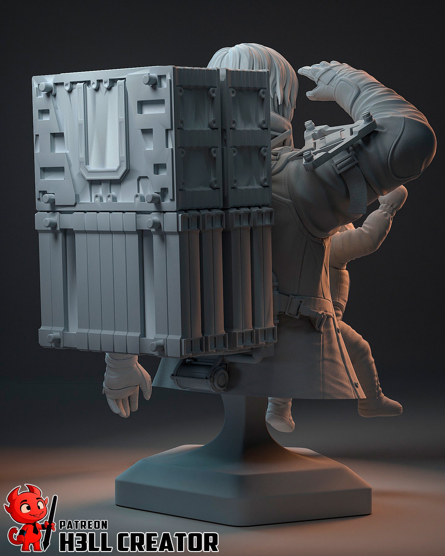 Sam Bridges | 3D Printed Resin Model | Unpainted or Hand-Painted