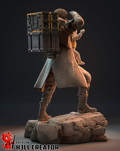 Sam Bridges | 3D Printed Resin Model | Unpainted or Hand-Painted