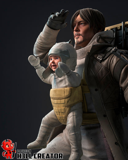 Sam Bridges | 3D Printed Resin Model | Unpainted or Hand-Painted