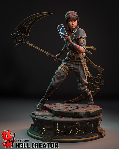 Sciel | 3D Printed Resin Model | Unpainted or Hand-Painted