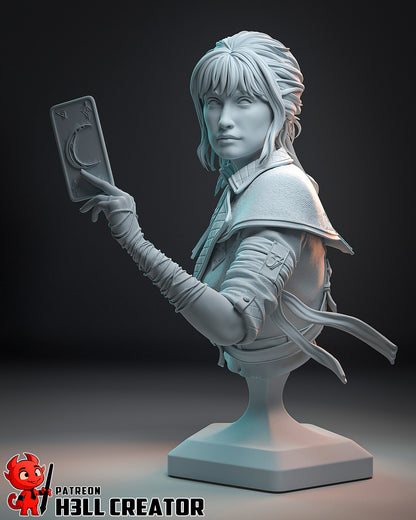 Sciel | 3D Printed Resin Model | Unpainted or Hand-Painted