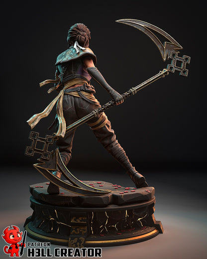 Sciel | 3D Printed Resin Model | Unpainted or Hand-Painted