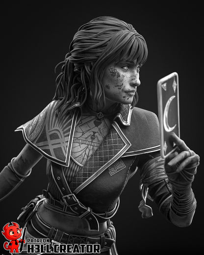 Sciel | 3D Printed Resin Model | Unpainted or Hand-Painted