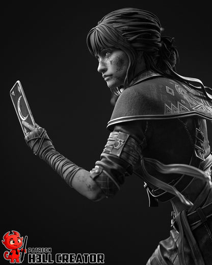 Sciel | 3D Printed Resin Model | Unpainted or Hand-Painted
