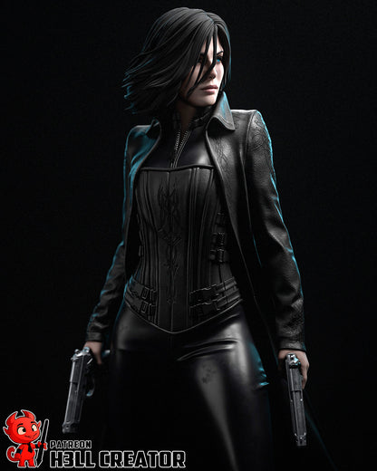 Selene - Underworld | 3D Printed Resin Model | Unpainted or Hand-Painted