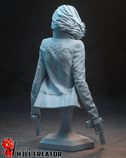 Selene - Underworld | 3D Printed Resin Model | Unpainted or Hand-Painted