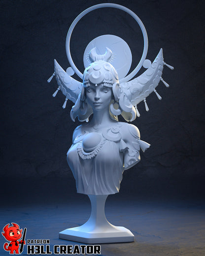 Selene - Hades | 3D Printed Resin Model | Unpainted or Hand-Painted