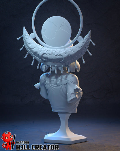 Selene - Hades | 3D Printed Resin Model | Unpainted or Hand-Painted