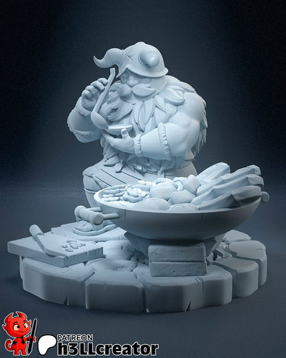 Senshi | 3D Printed Resin Model | Unpainted or Hand-Painted