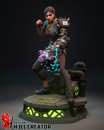 Sevika | 3D Printed Resin Model | Unpainted or Hand-Painted